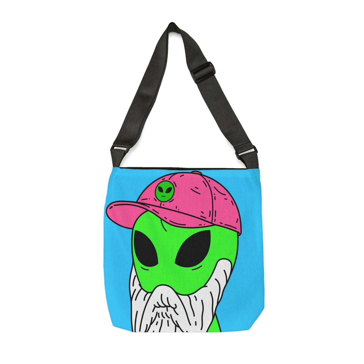 Beard Niche Alien Adjustable Tote Bag (AOP)