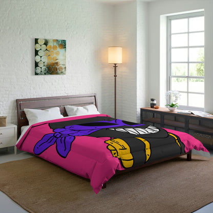 Dark Ninja Warrior Alien Visitor Comforter