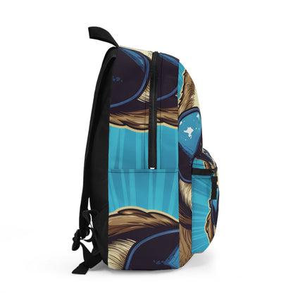 Retro Space Sloth Animal Design Backpack