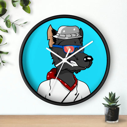 Pop Culture Wolf Werewolve Wall clock