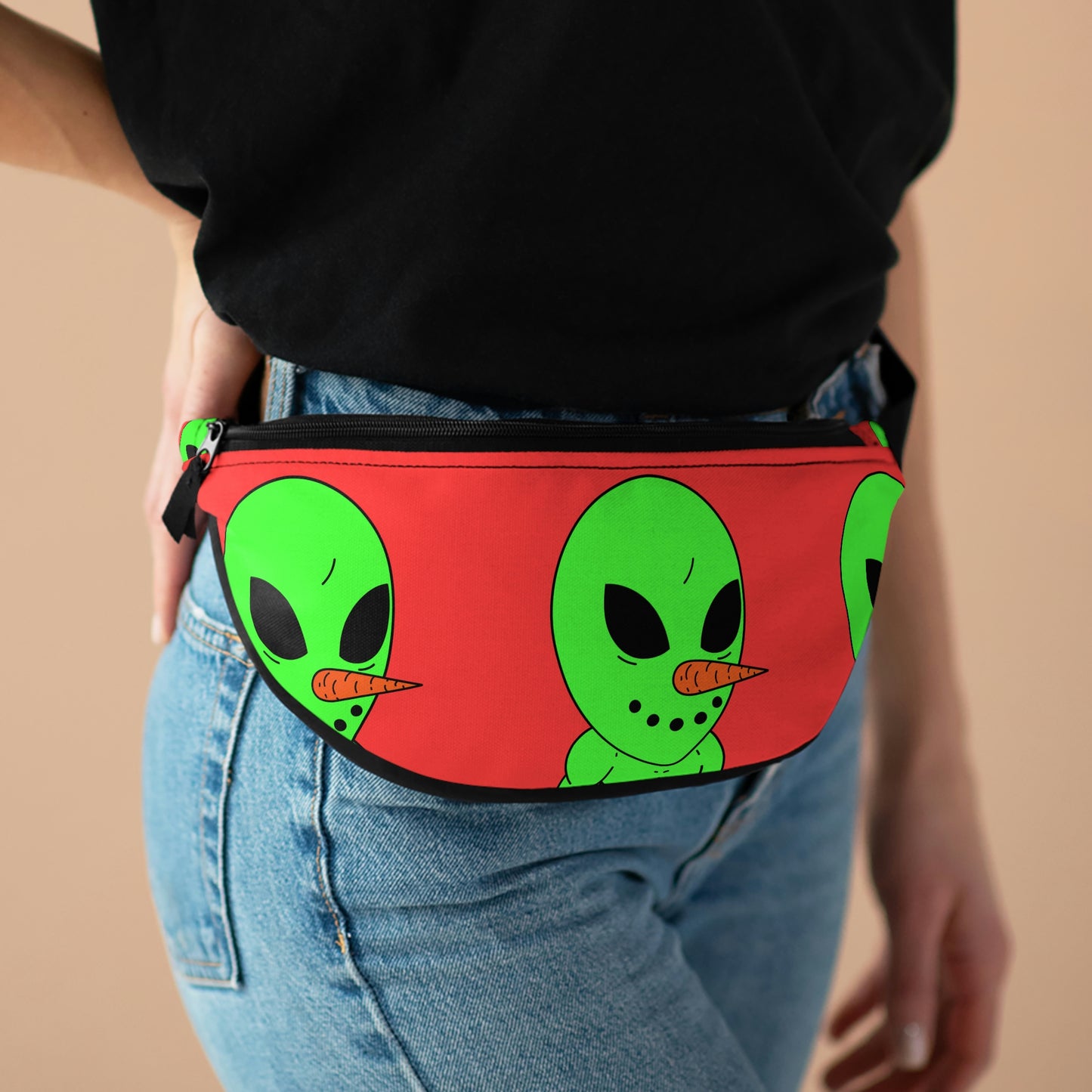 Veggie Visi Alien Vegetable Visitor Fanny Pack