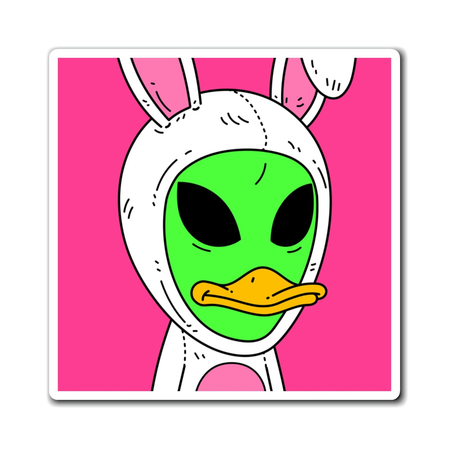 Bunny Easter Duck Alien Magnets