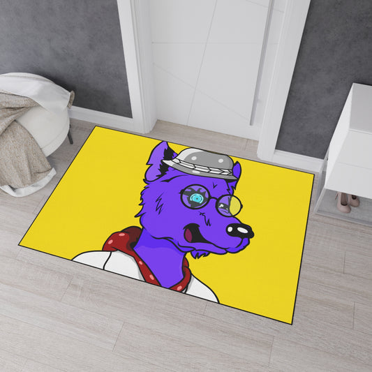 Werewolf Wolf Wolve Howling Moon Heavy Duty Floor Mat