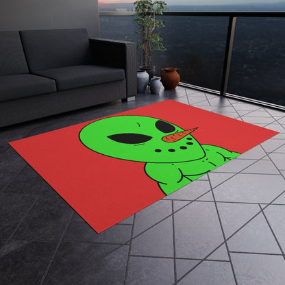 Veggie Visi The Vegetable Visitor Outdoor Rug