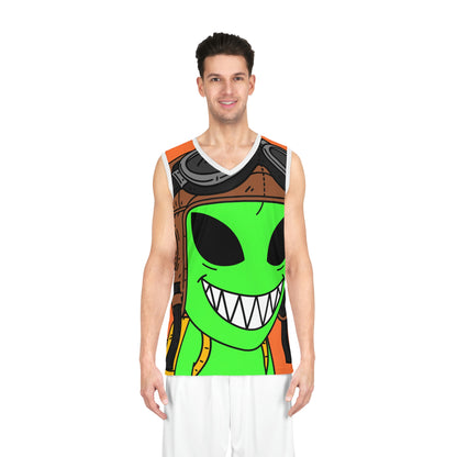 Air Force Aviator Alien Basketball Jersey