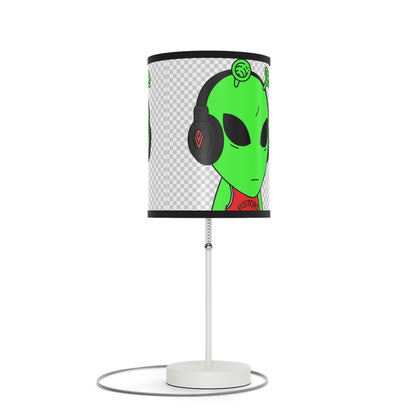 Alien Music Headphone Podcast Character Visitor Lamp on a Stand, US|CA plug