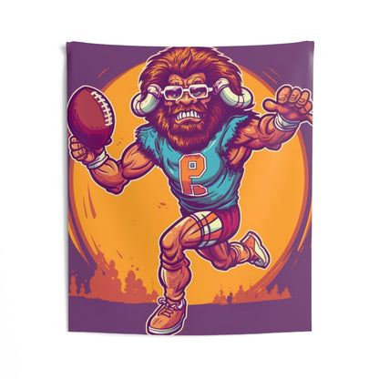 American Football Baffalo Bison Game Sport Graphic Indoor Wall Tapestries