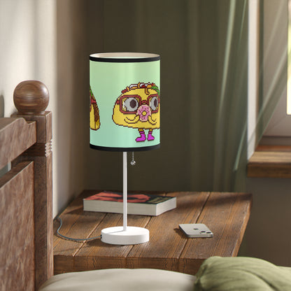 Donut Dessert Snack Taco Lamp on a Stand, US|CA plug