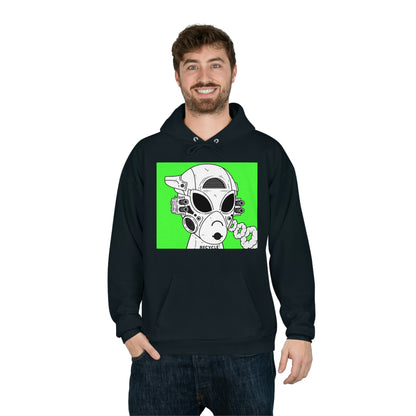 Recycle Recycler Alien Visitor Unisex EcoSmart® Pullover Hoodie Sweatshirt