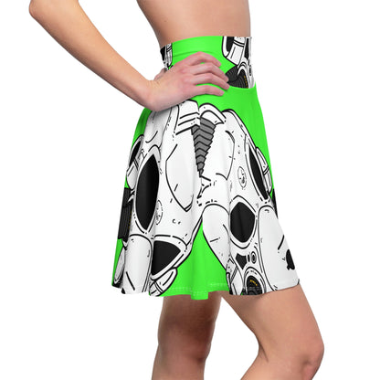 Falda skater Alien LOL Visitor para mujer 