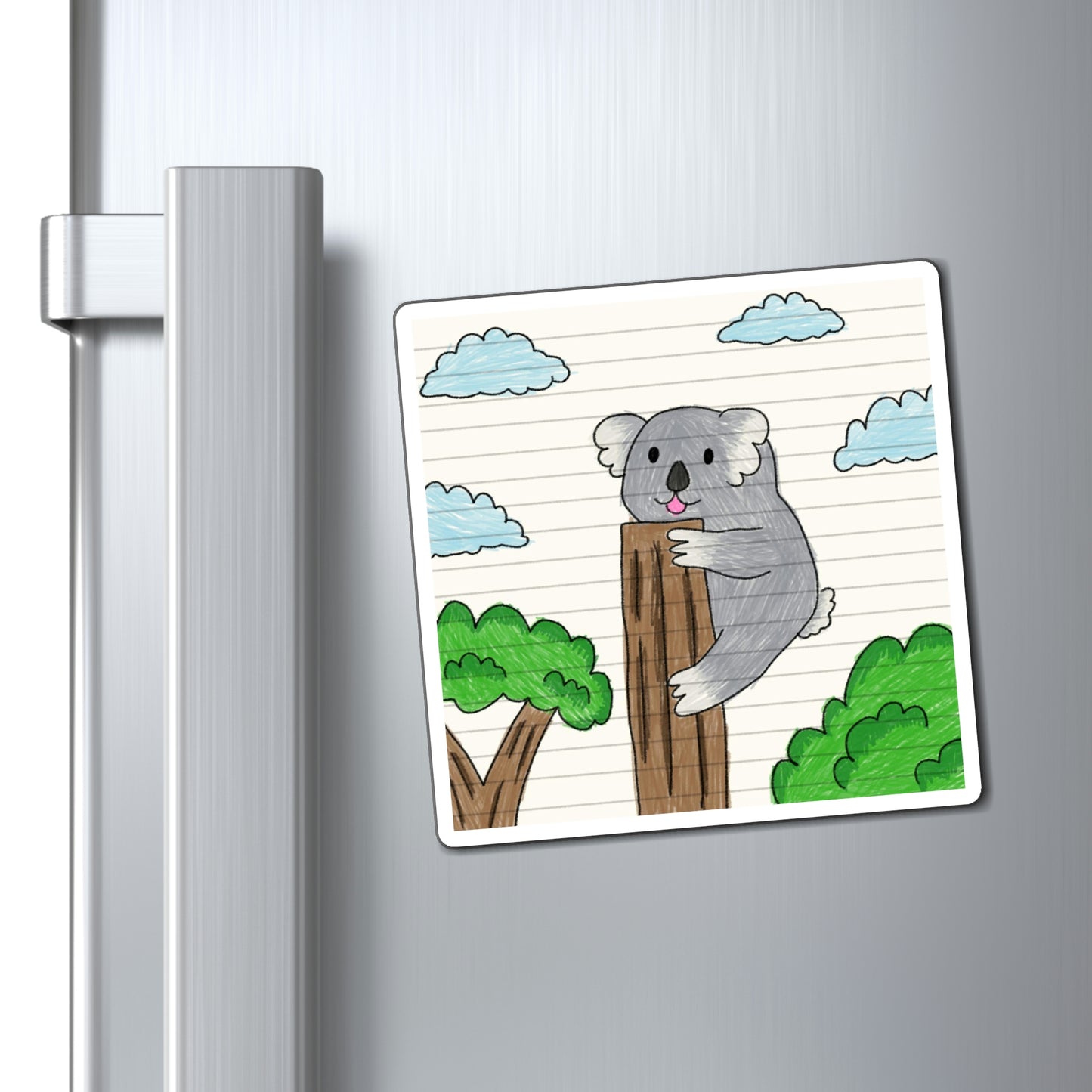 Koala Bear Animal Tree Climber Magnets