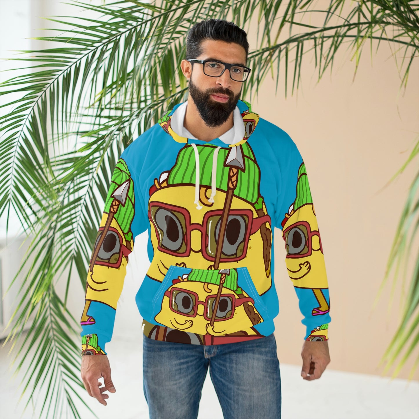 Tribal Taco AOP Unisex Pullover Hoodie