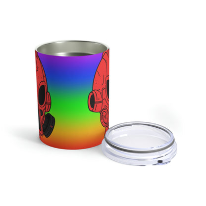 Pride Rainbow Robot Cyborg Alien Vaso 10oz