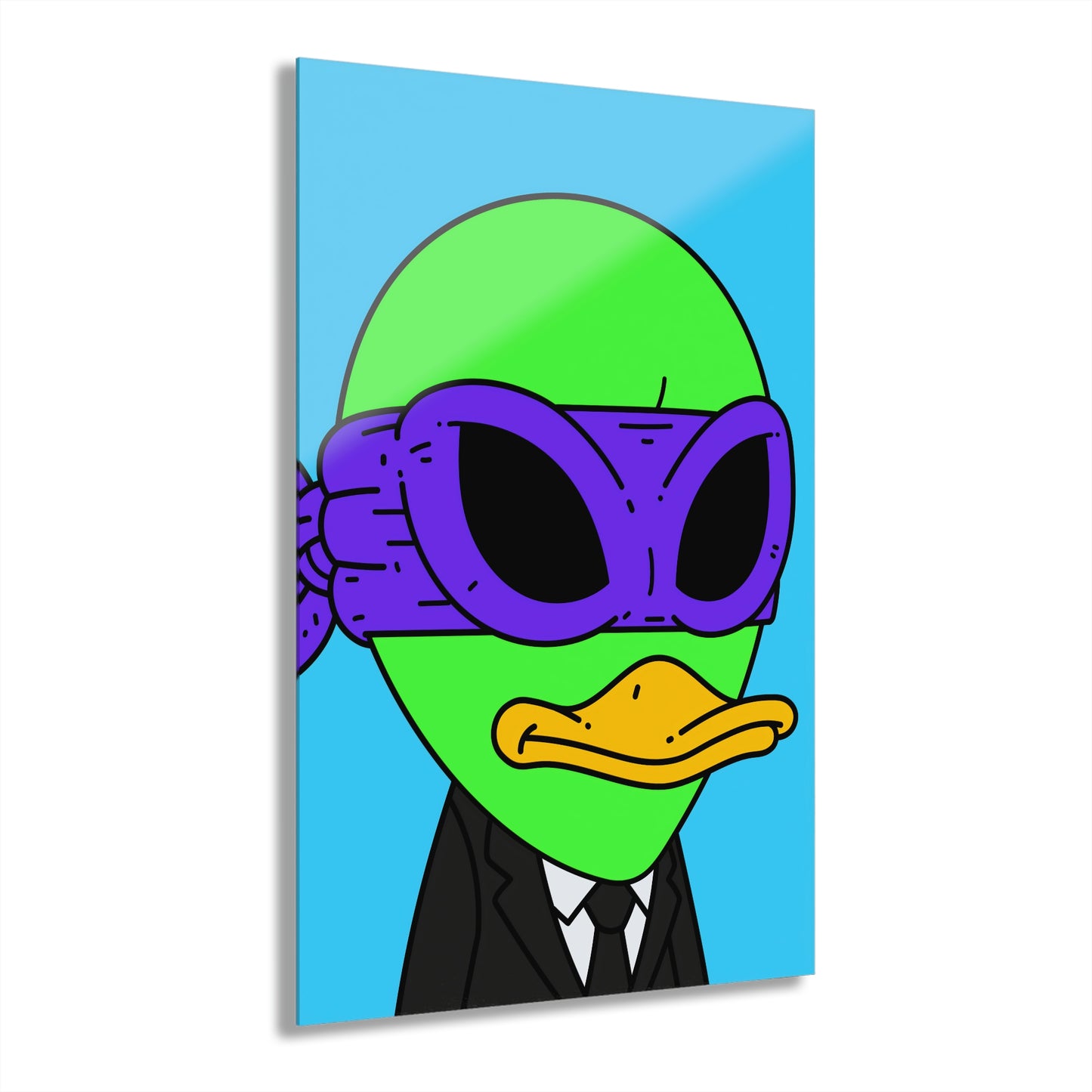 Alien Visitor 751 Acrylic Prints (French Cleat Hanging)