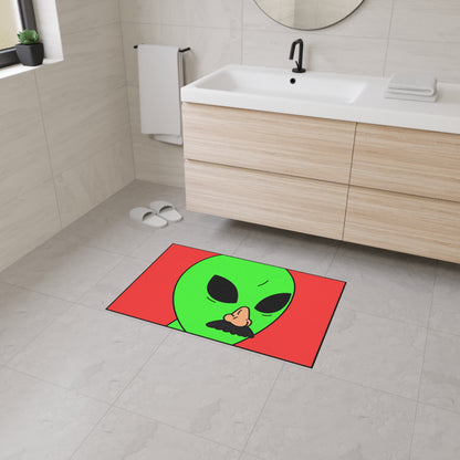 Imposter Fake Alien Visitor Heavy Duty Floor Mat