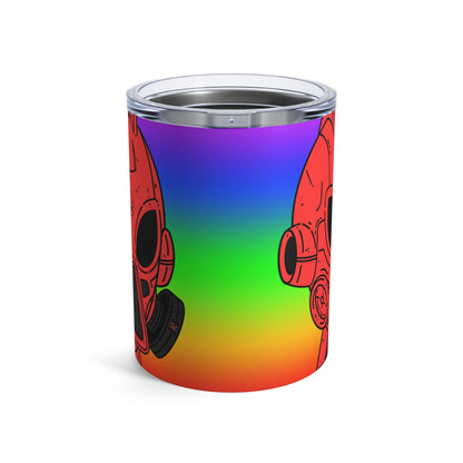 Pride Rainbow Robot Cyborg Alien Vaso 10oz