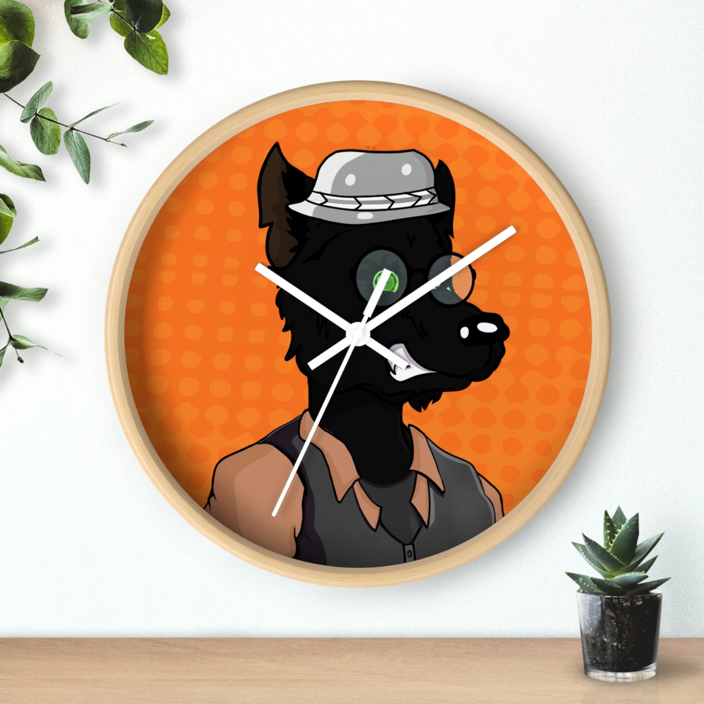 First Edition Werewolve Wolf Wall clock