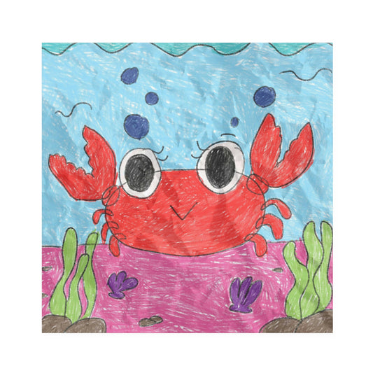 Lobster Crab Graphic Sea Lovers Napkins