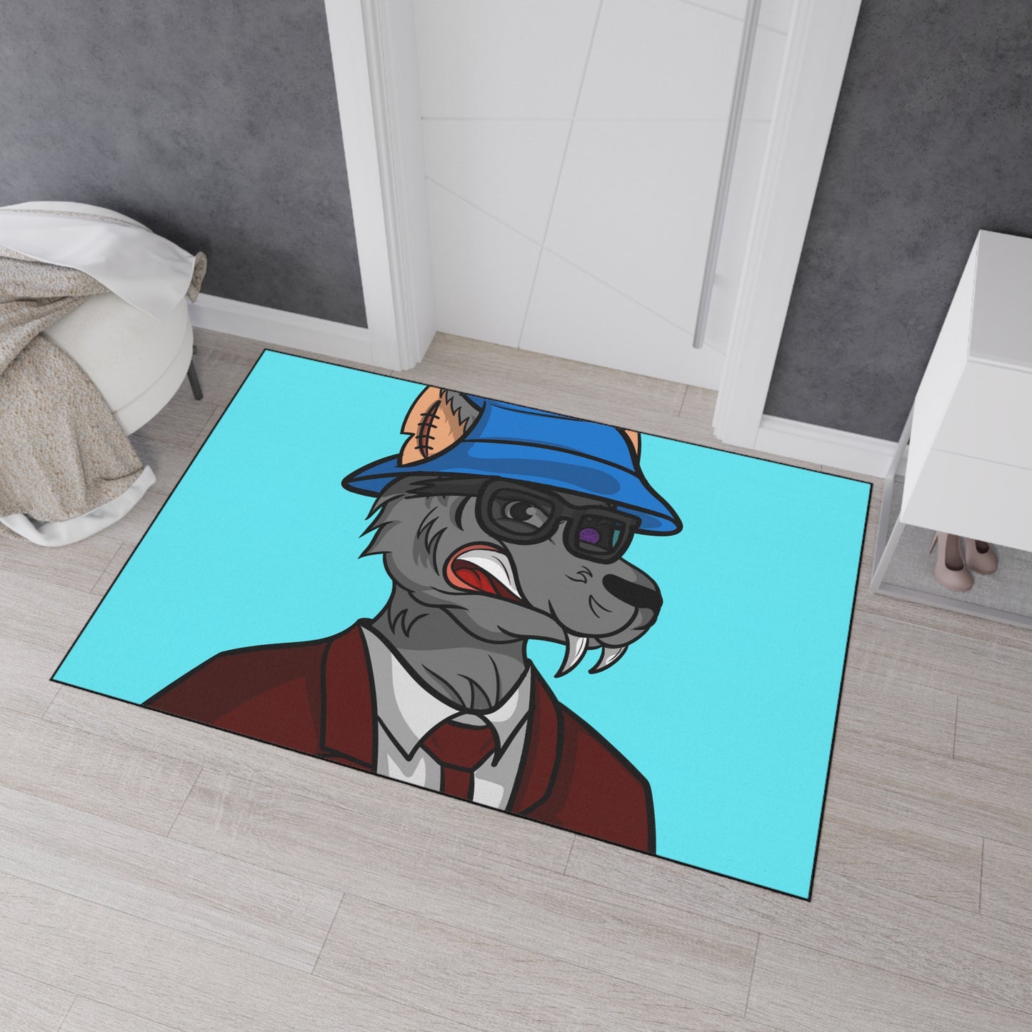 Werewolf Wolf Wolve Dog Heavy Duty Floor Mat