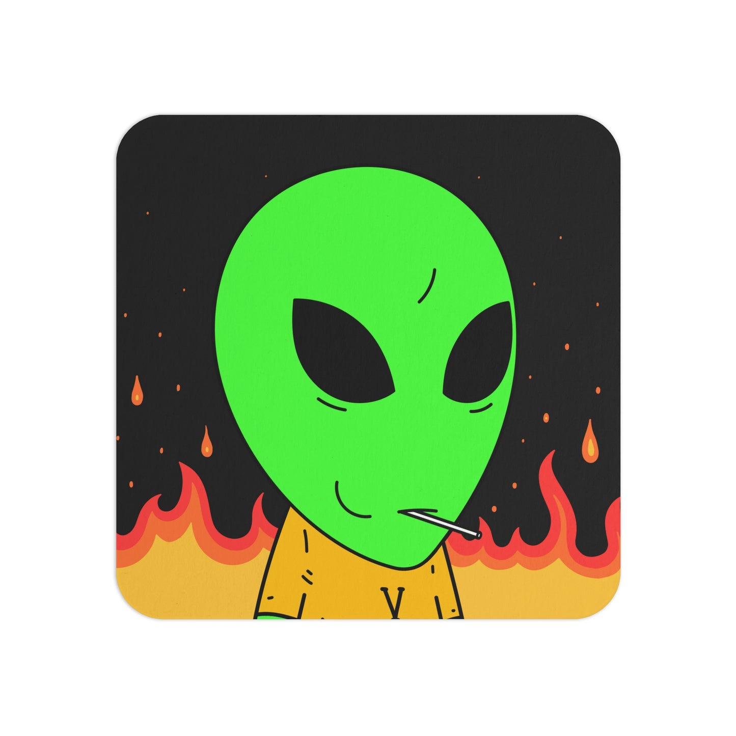 Fire Alien Species Sci Fi Coasters (50, 100 pcs)