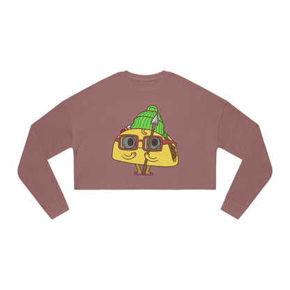 Tribal Taco Women's Cropped Sweatshirt