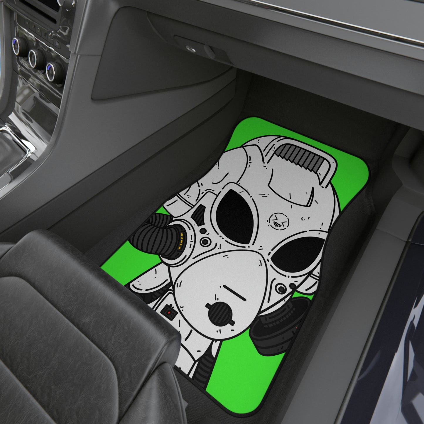 Alien LOL Visitor Car Mats (2x Front)