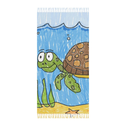 Sea Turtle Beach Sand Ocean Boho Beach Cloth