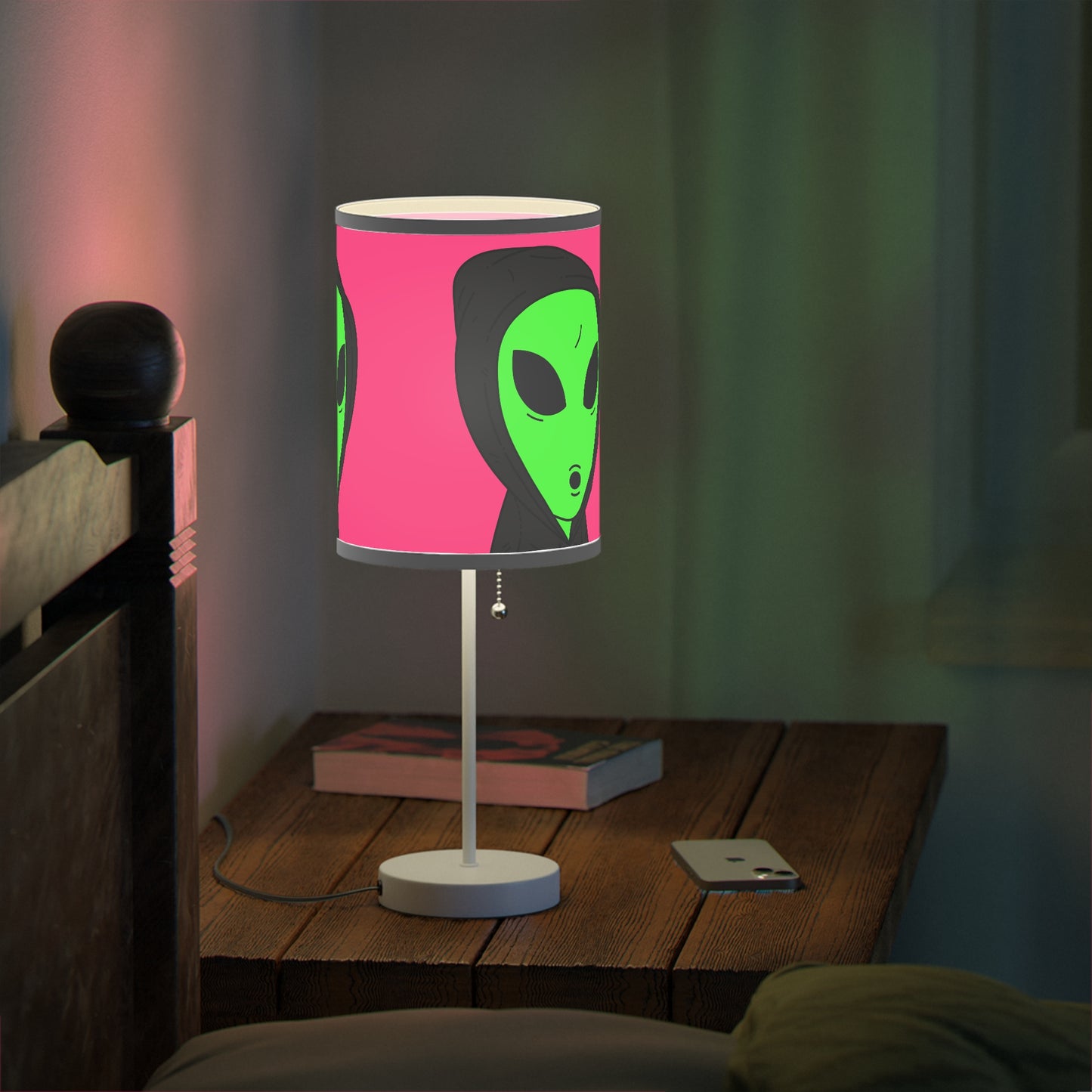 Alien Anon Shady Hooded Visitor Lamp on a Stand, US|CA plug