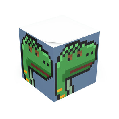 Dinosaur Dino Pixel Note Cube