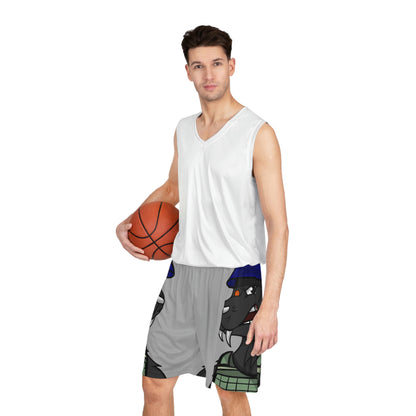 Army Wolf Basketball Shorts