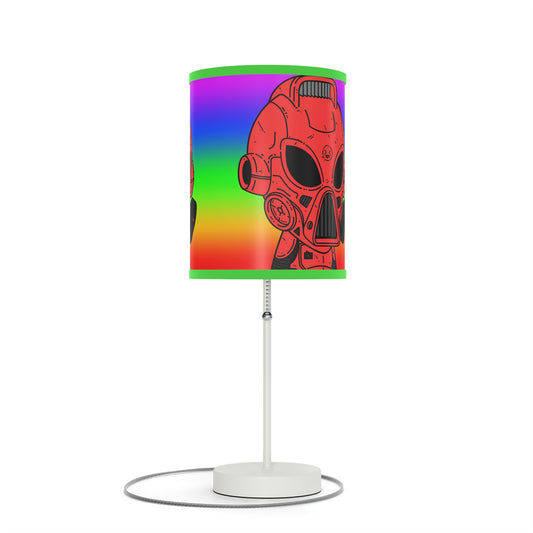 Peace Pride Visitor Alien Robot Cyborg Lamp on a Stand, US|CA plug