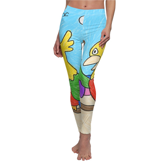 Animal Lover Parrot Perfect Gift for Parrot Owners Women's Cut & Sew Casual Leggings