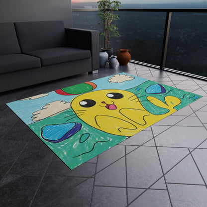 Seal Trick Marine Ocean Animal Sea Creature Outdoor Rug