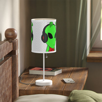 Alien Music Headphone Podcast Character Visitor Lamp on a Stand, US|CA plug