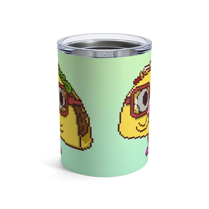 Vaso de taco de dibujos animados de donut, 10 oz