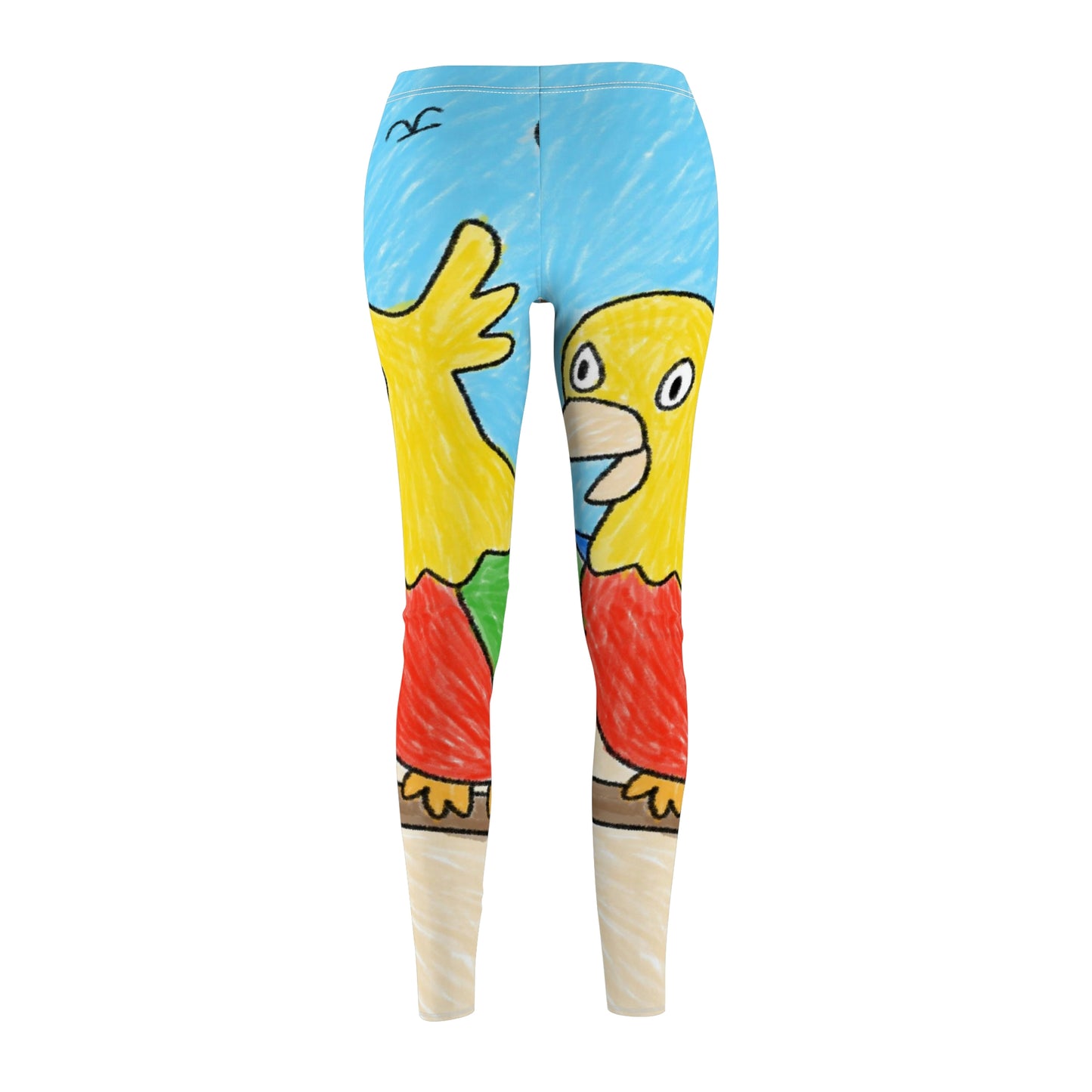 Animal Lover Parrot Perfect Gift for Parrot Owners Women's Cut & Sew Casual Leggings