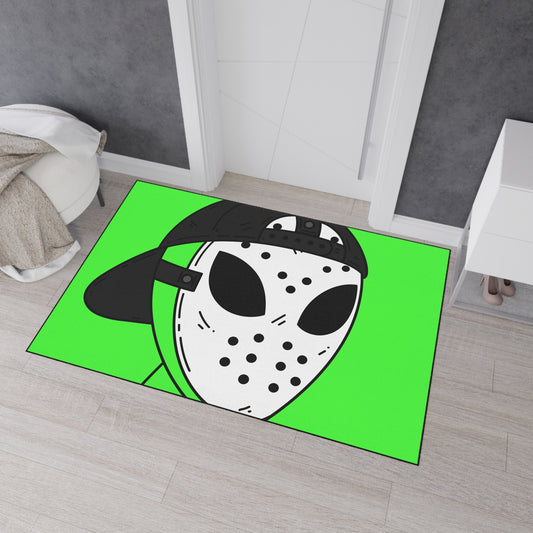 Hockey Alien Visitor Heavy Duty Floor Mat