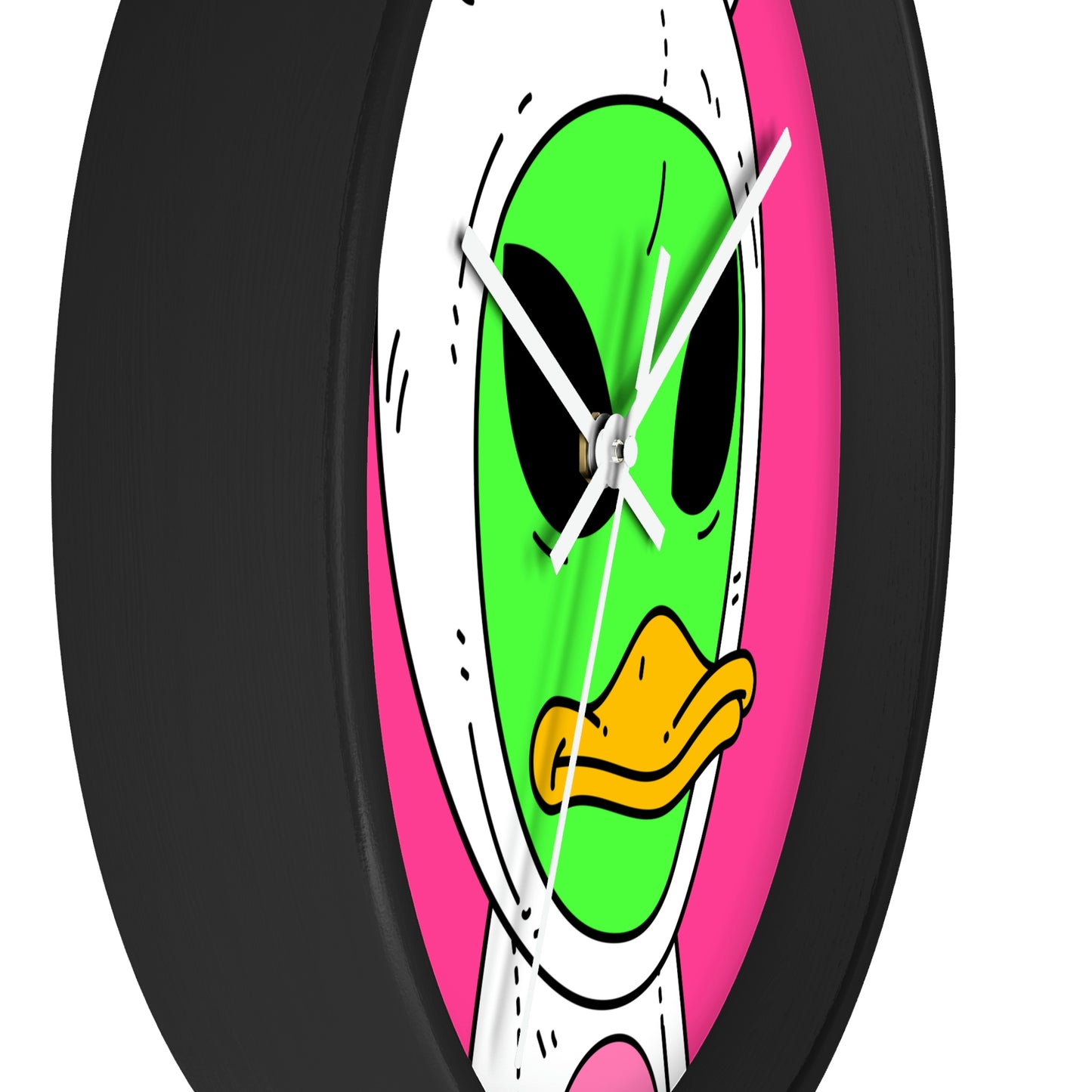 Duck Bunny Alien Wall clock