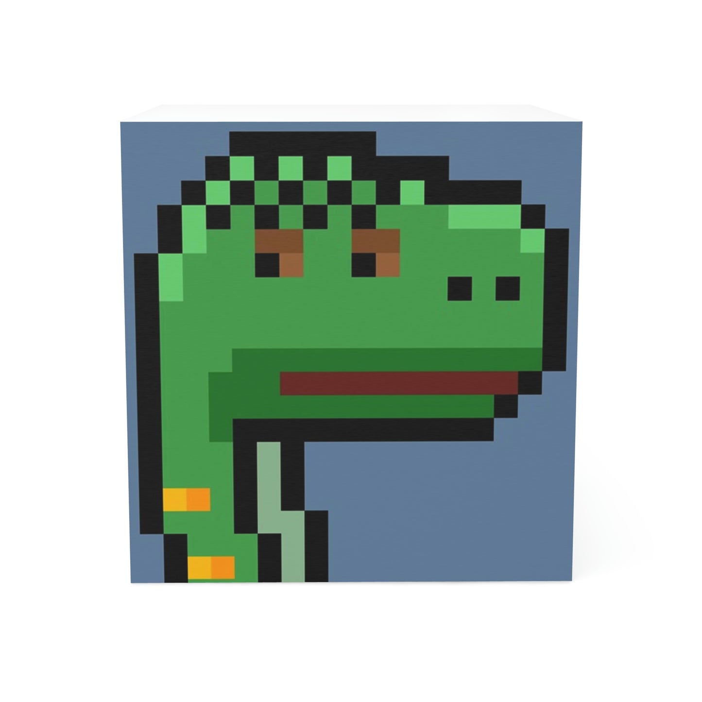 Dinosaur Dino Pixel Note Cube