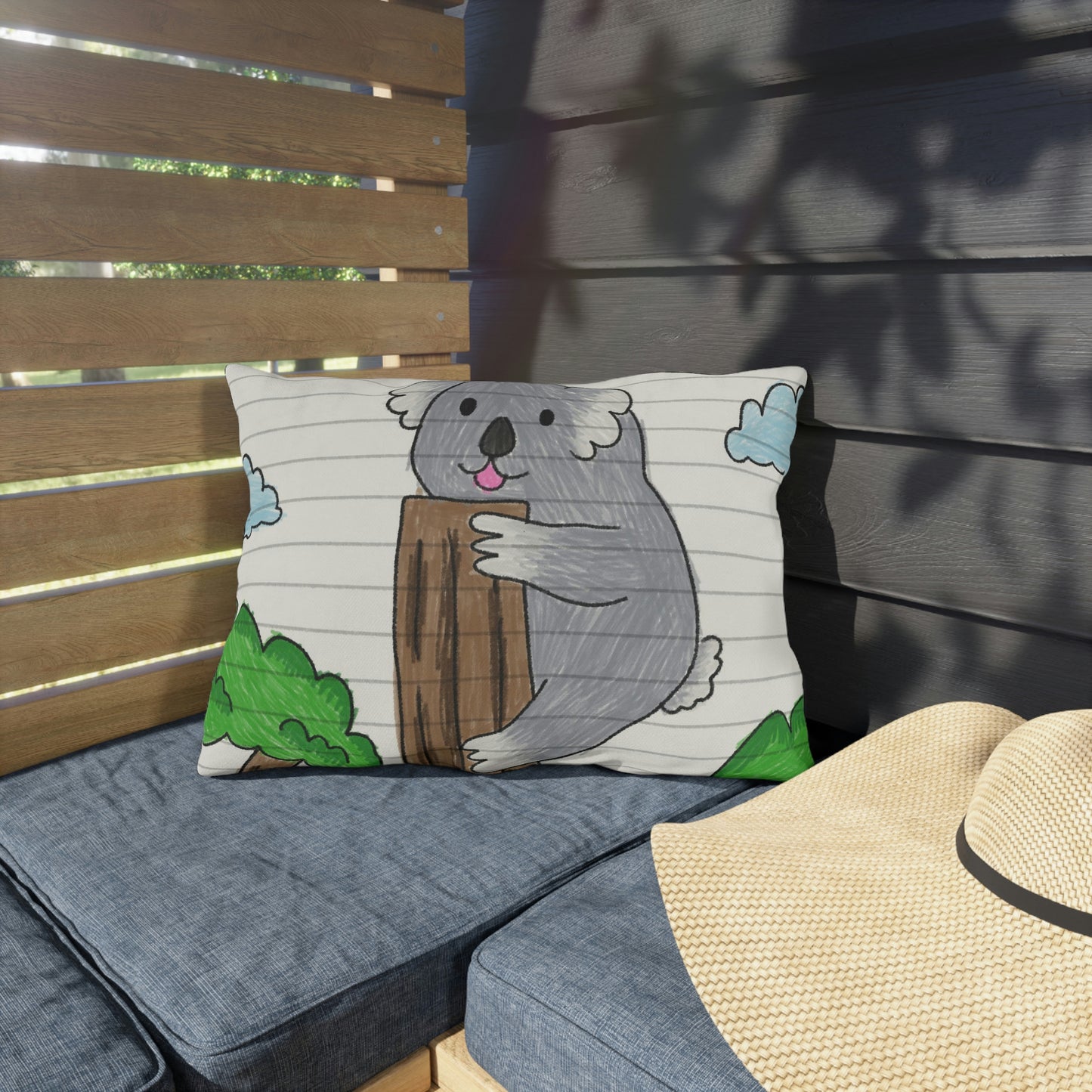 Koala Bear Animal Tree Climber Outdoor Pillows