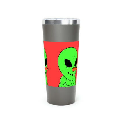 Veggie Visi Alien Vegetable Visitor Copper Vacuum Insulated Tumbler, 22oz