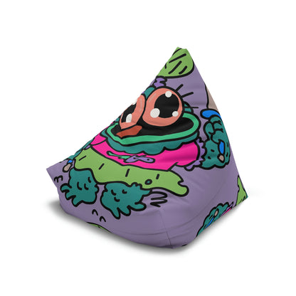 Frog Fly Fantasy Bean Bag Chair Cover