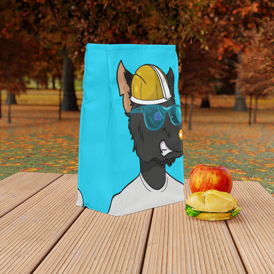 Gold Standard Wolf Cyborg Wolve Polyester Lunch Bag