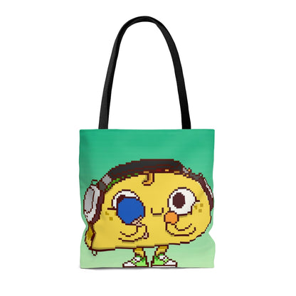 Table Tennis Taco Ping Pong Player AOP Tote Bag