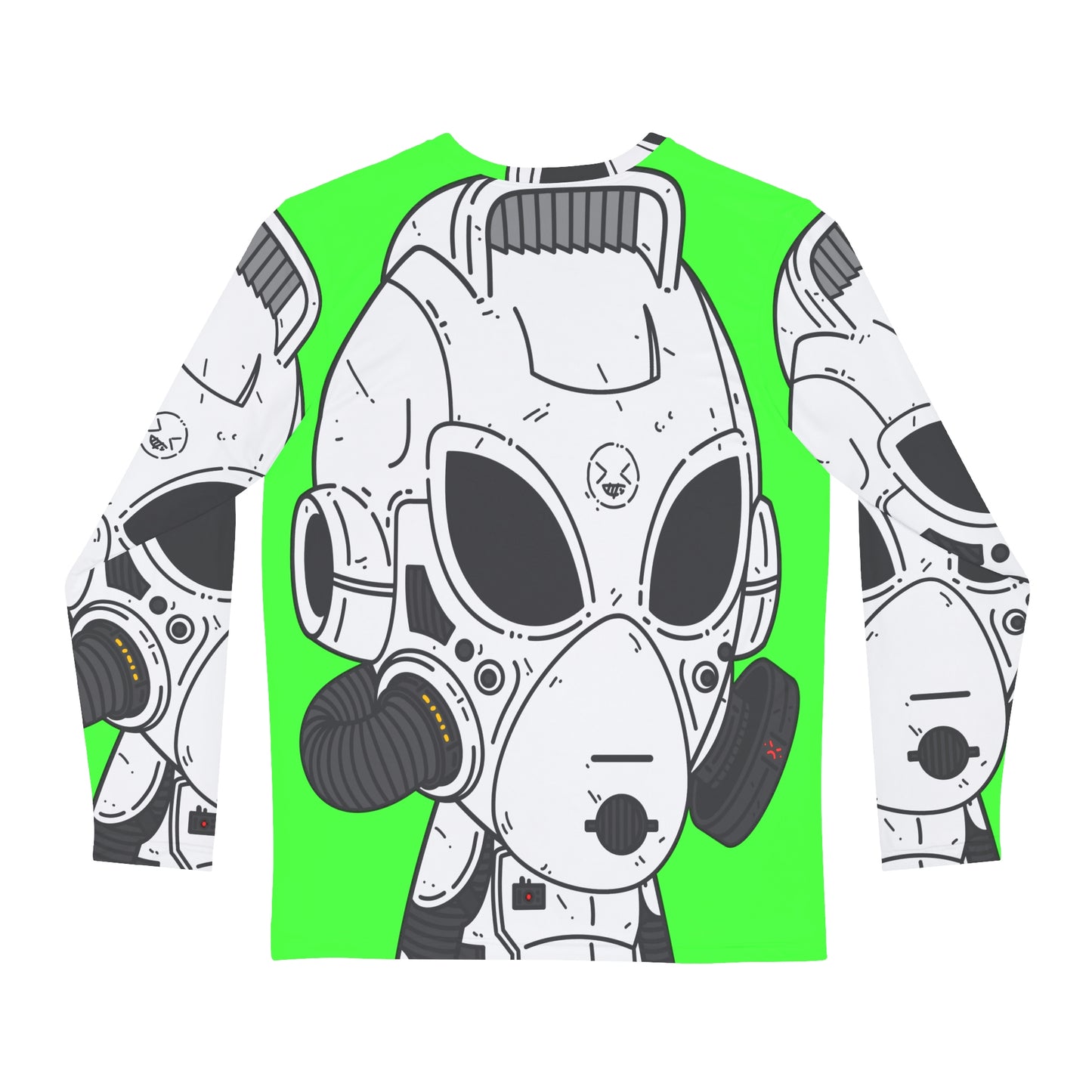 Camisa AOP de manga larga para hombre Alien LOL Visitor 