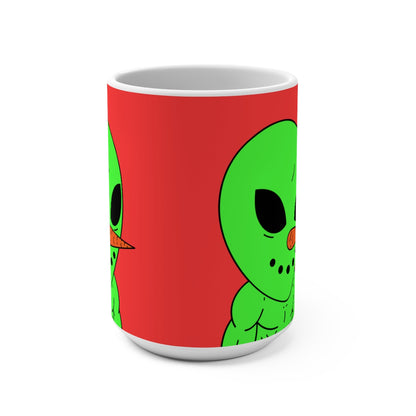 Alien Veggie Visi The Vegetable Visitor Mug 15oz