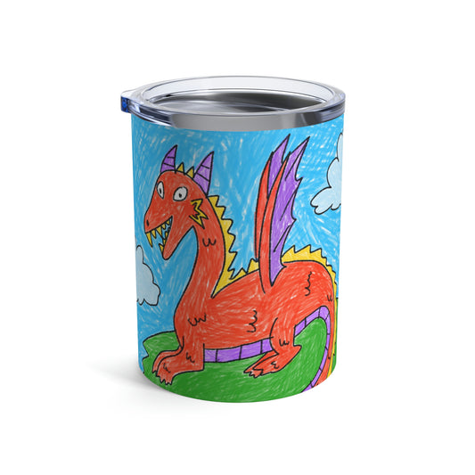 Fierce Dragon Medieval Tumbler 10oz