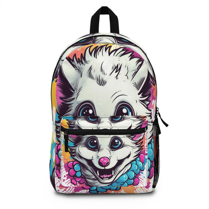 Opossum Animal Creature Anime Character Animation Backpack