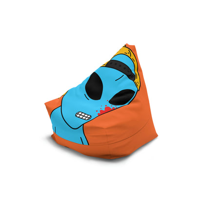 Alien Blue Blood Visitor Bean Bag Chair Cover