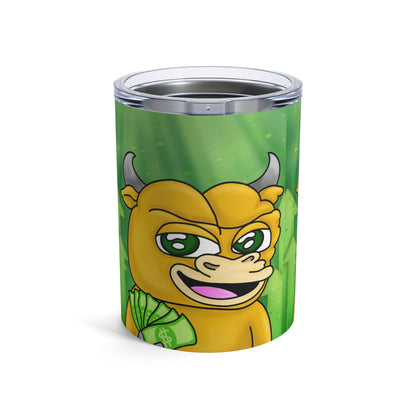 Bull Run Money Bear Market Graphic Tumbler 10oz